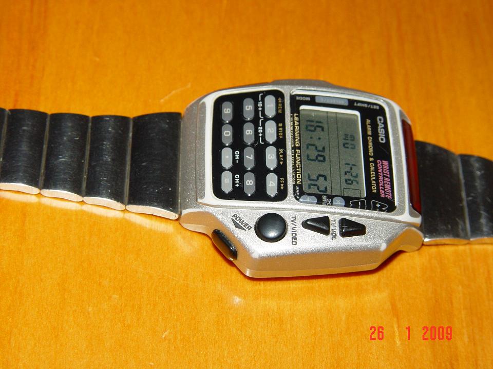 Reloj casio cheap calculadora control remoto