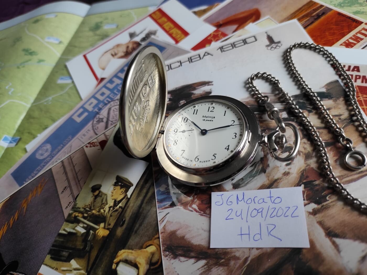 ruso bolsillo Molnija - Mercado de relojes - HdR