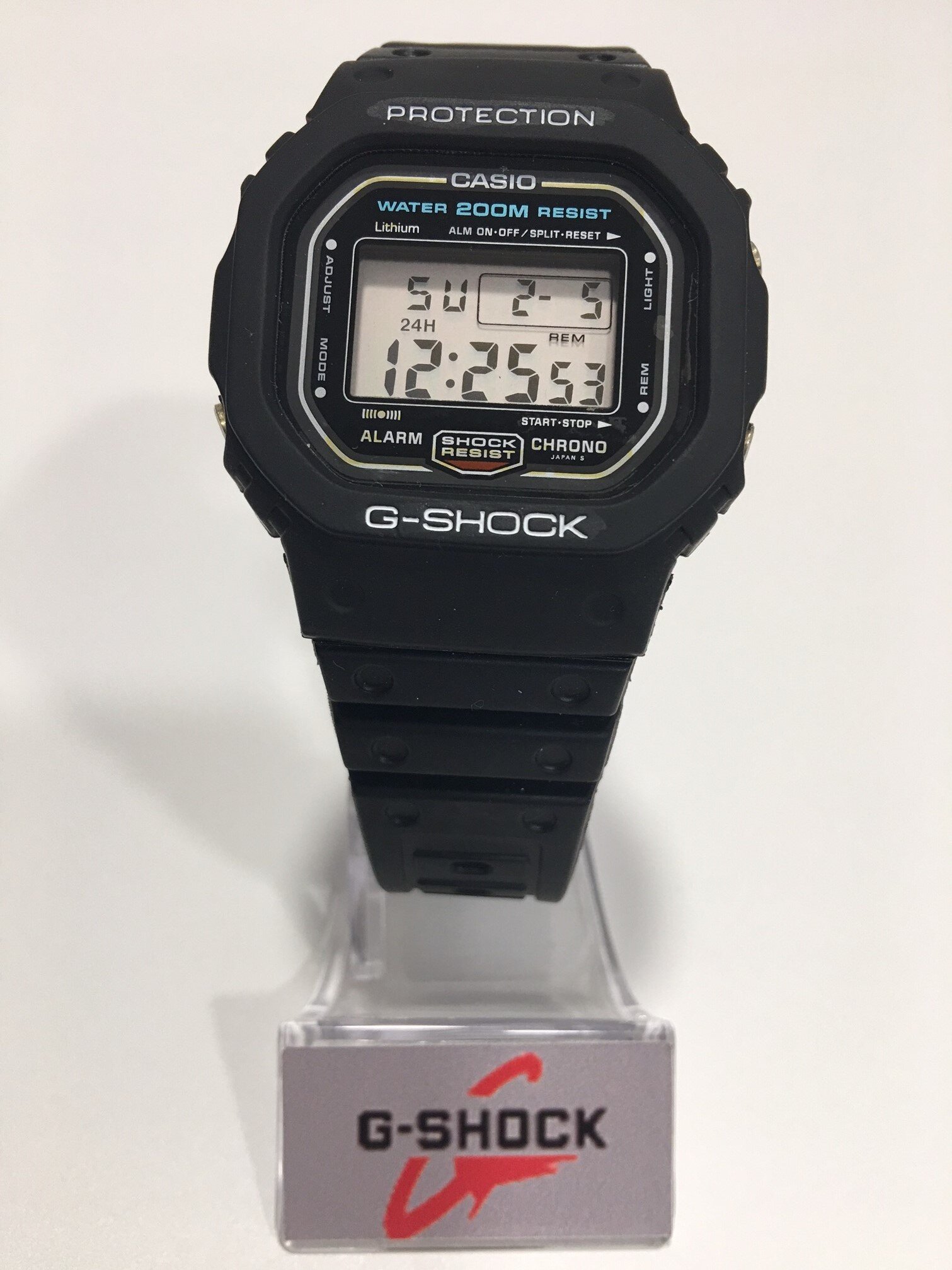 Casio G-Shock DW-5600 691, Casio alarm crono DW5600 691 tornillo